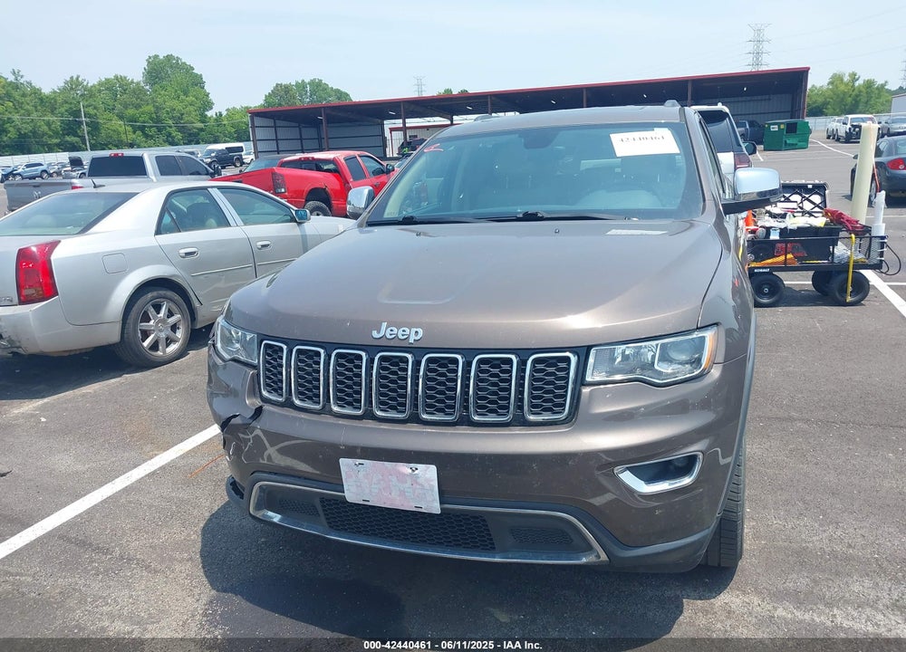 2017 CHEROKEE JEEP GRAND  LIMITED 4X4 VIN: 1C4RJFBG5HC837032