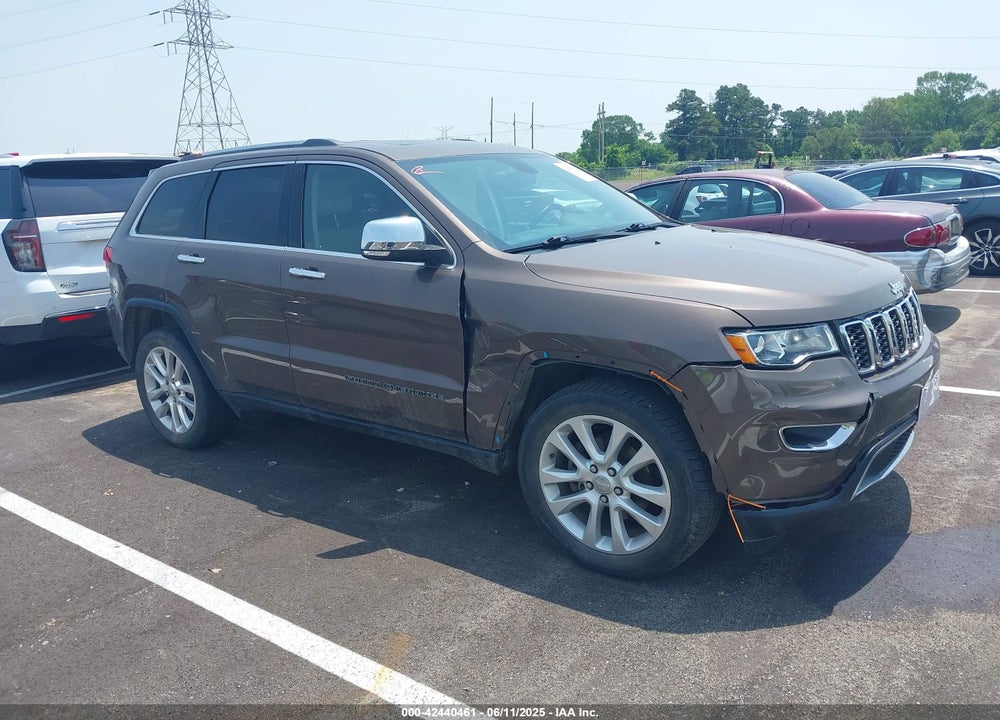 2017 CHEROKEE JEEP GRAND  LIMITED 4X4 VIN: 1C4RJFBG5HC837032