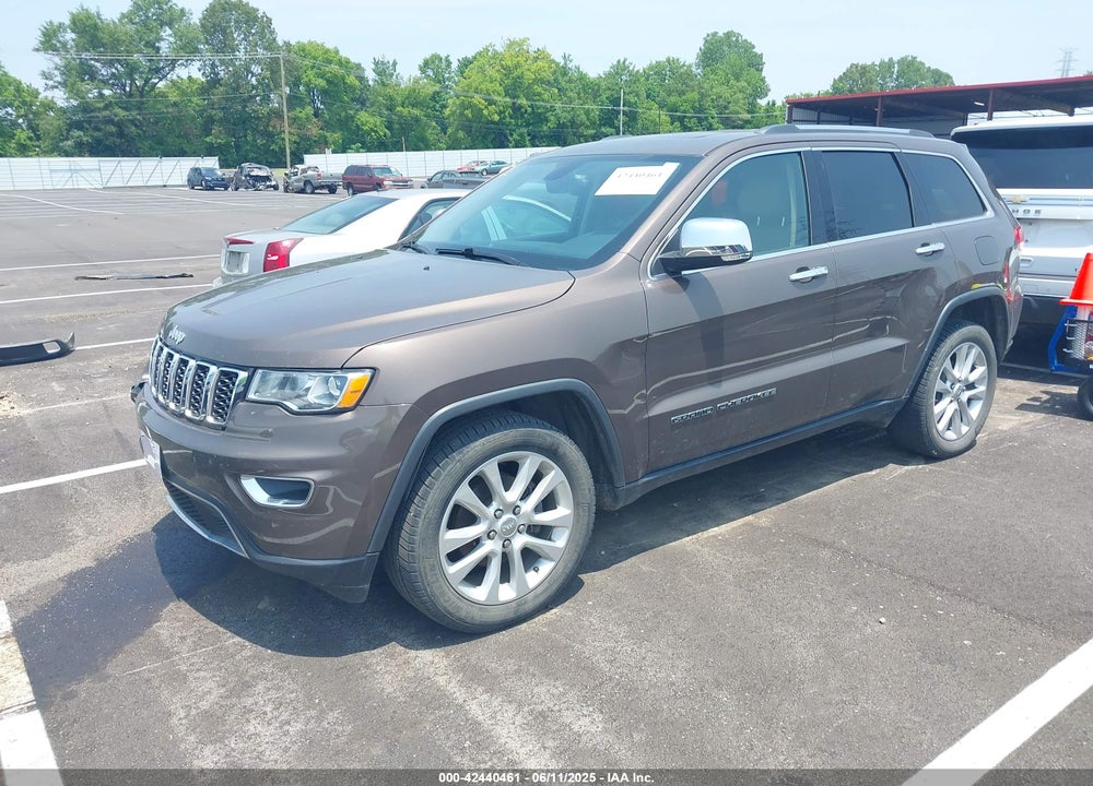 2017 CHEROKEE JEEP GRAND  LIMITED 4X4 VIN: 1C4RJFBG5HC837032