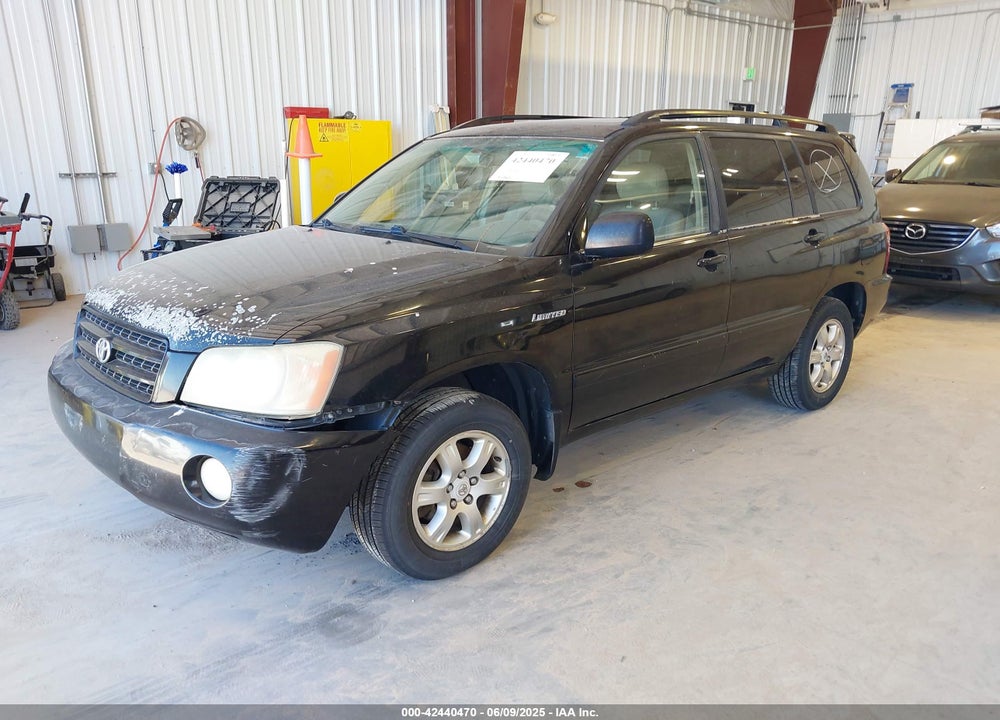 2003 TOYOTA HIGHLANDER LIMITED V6 VIN: JTEGF21A930113378