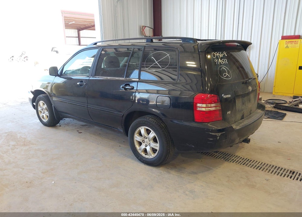 2003 TOYOTA HIGHLANDER LIMITED V6 VIN: JTEGF21A930113378
