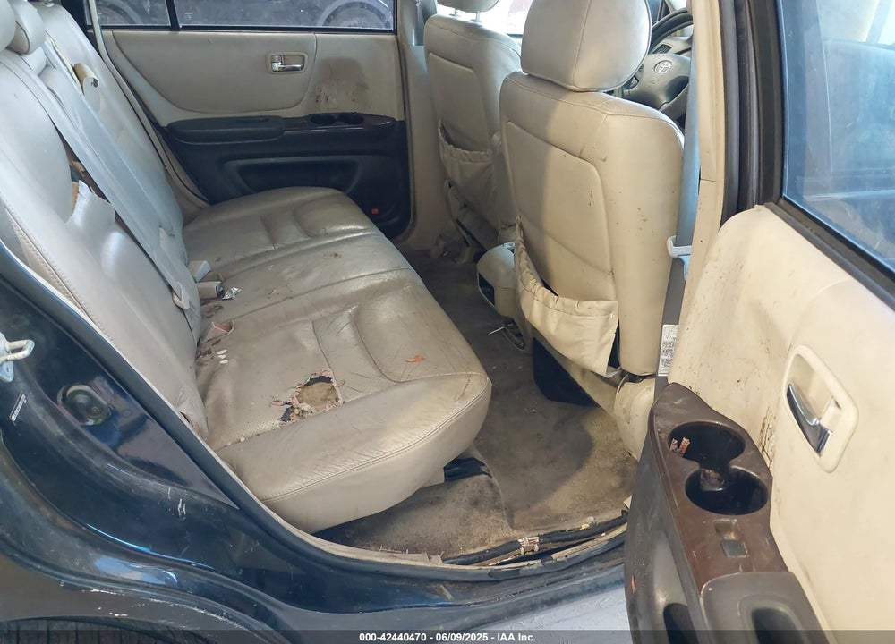 2003 TOYOTA HIGHLANDER LIMITED V6 VIN: JTEGF21A930113378