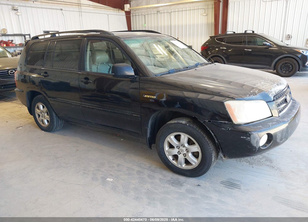 2003 TOYOTA HIGHLANDER LIMITED V6 VIN: JTEGF21A930113378