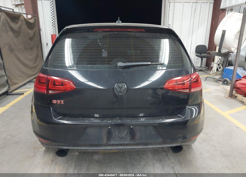 2017 VOLKSWAGEN GOLF GTI AUTOBAHN 4-DOOR/S 4-DOOR/SE 4-DOOR/SPORT 4-DOOR VIN: 3VW5T7AU9HM018932