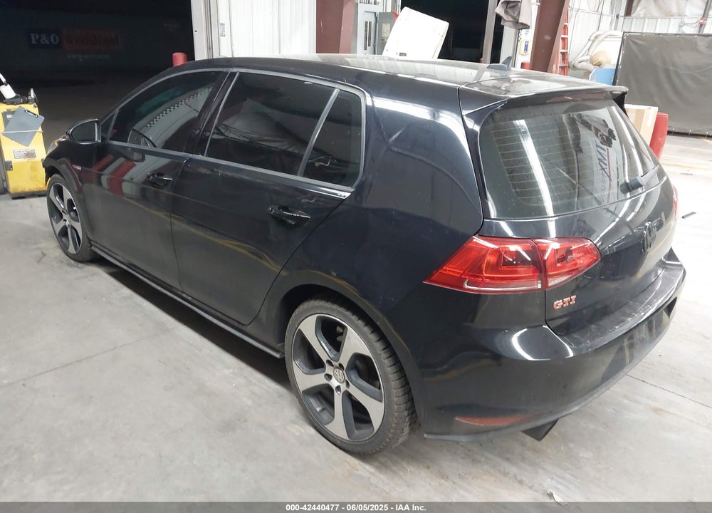 2017 VOLKSWAGEN GOLF GTI AUTOBAHN 4-DOOR/S 4-DOOR/SE 4-DOOR/SPORT 4-DOOR VIN: 3VW5T7AU9HM018932