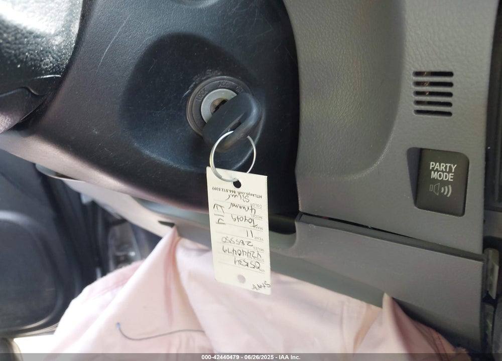 2011 TOYOTA 4RUNNER VIN: JTEBU5JR3B5051534