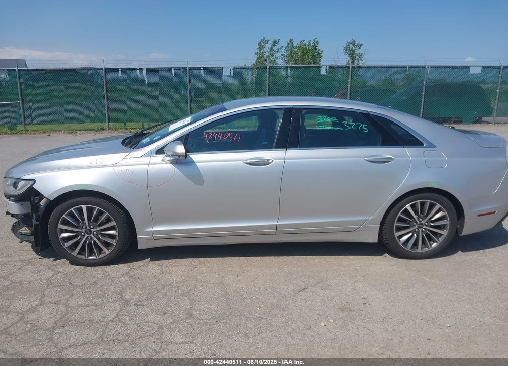 2017 LINCOLN MKZ SELECT VIN: 3LN6L5D95HR602083