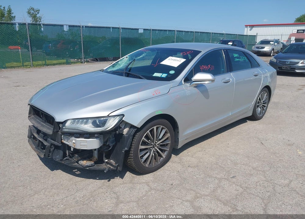 2017 LINCOLN MKZ SELECT VIN: 3LN6L5D95HR602083