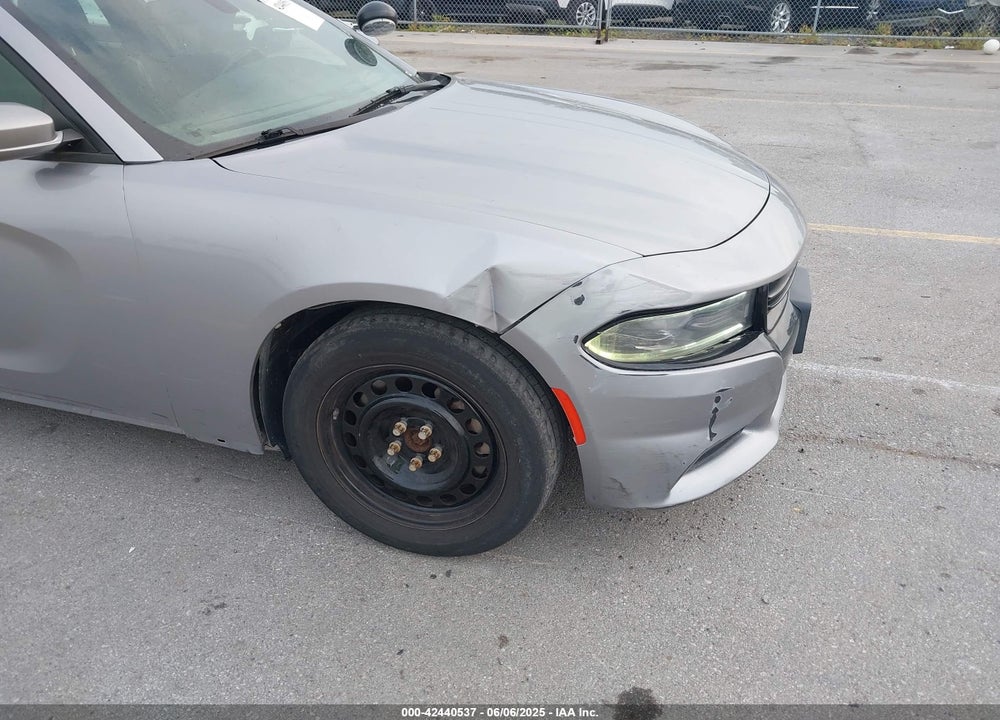 2016 DODGE CHARGER POLICE VIN: 2C3CDXKT1GH348126