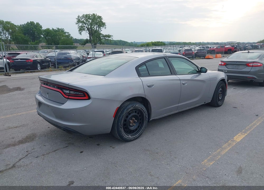 2016 DODGE CHARGER POLICE VIN: 2C3CDXKT1GH348126