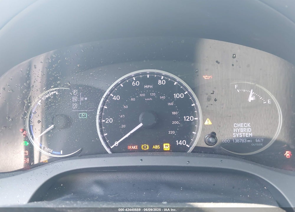 2013 LEXUS CT200H VIN: JTHKD5BH8D2150167