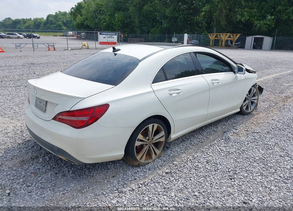 2018 MERCEDES-BENZ CLA 250 VIN: WDDSJ4EB0JN606657
