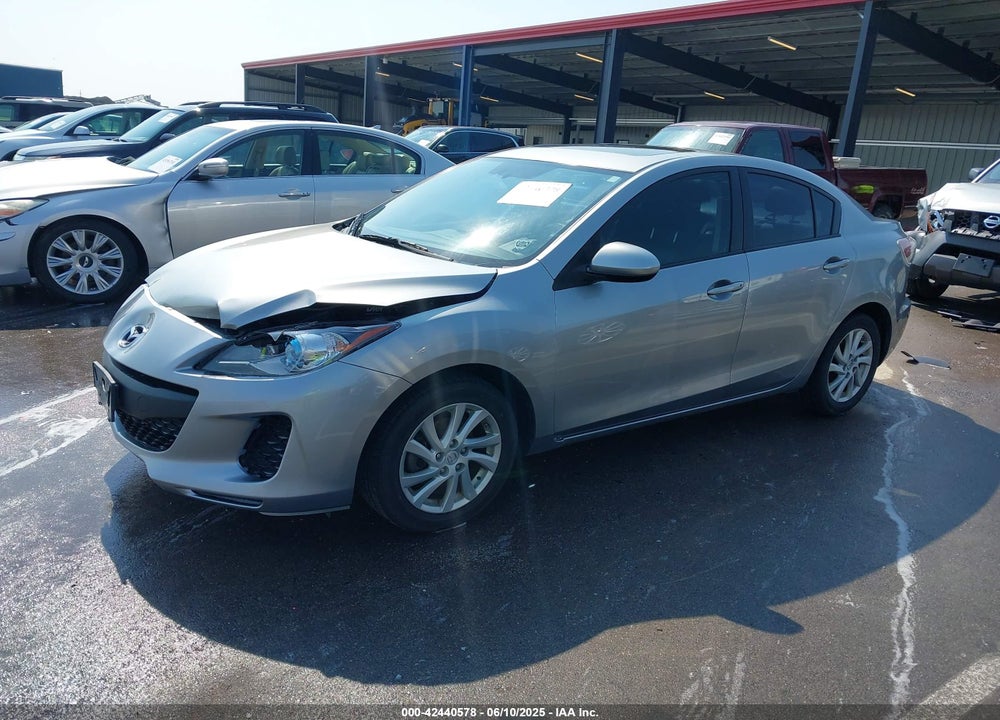 2012 MAZDA 3 I GRAND TOURING VIN: JM1BL1W78C1672705