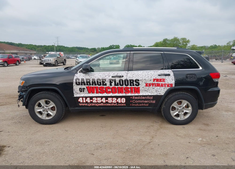 2014 JEEP GRAND CHEROKEE LAREDO VIN: 1C4RJFAG0EC128554