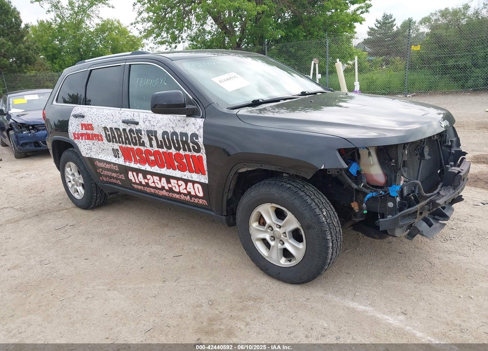 2014 JEEP GRAND CHEROKEE LAREDO VIN: 1C4RJFAG0EC128554