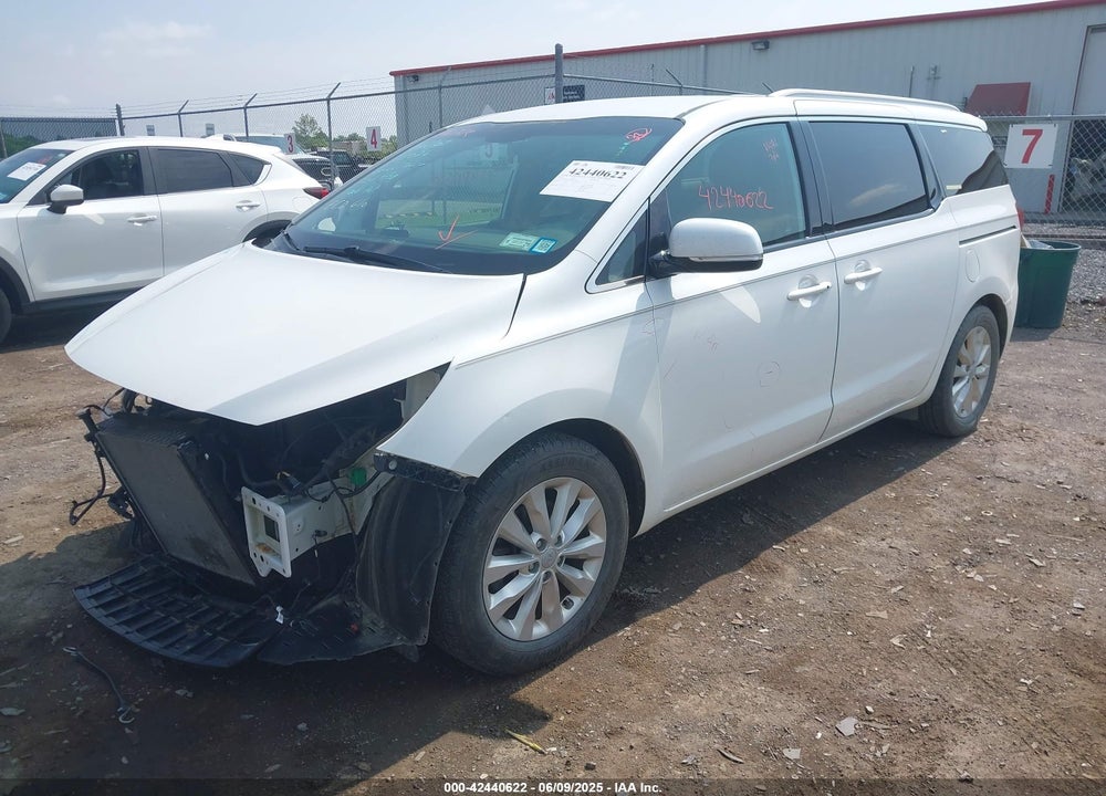 2017 KIA SEDONA EX VIN: KNDMC5C14H6264129