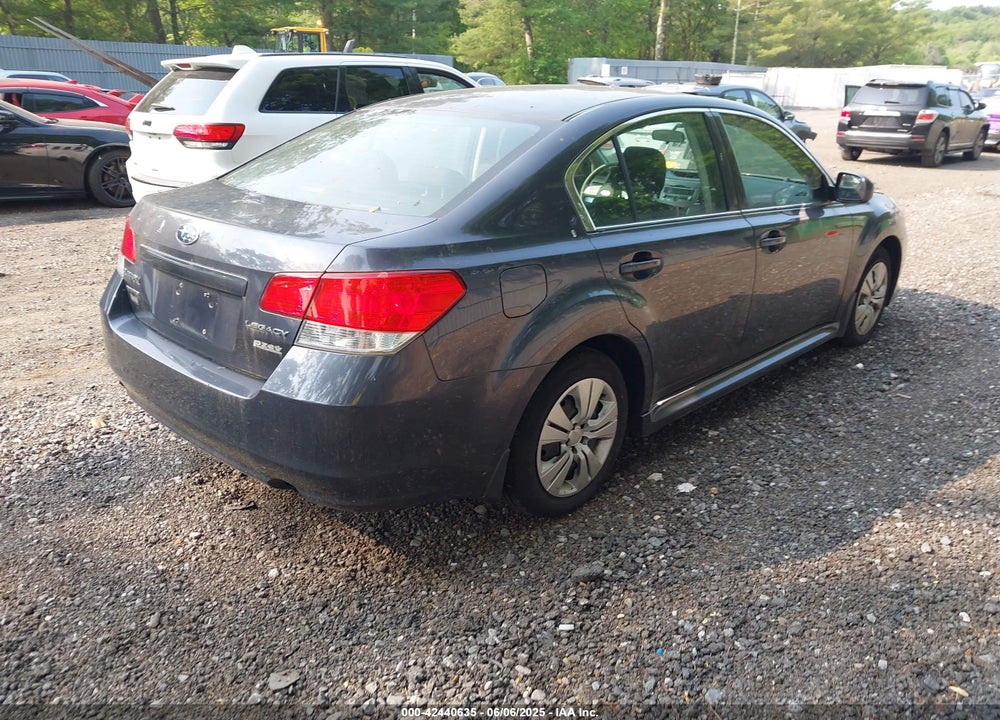 2010 SUBARU LEGACY 2.5I VIN: 4S3BMBA69A3221933