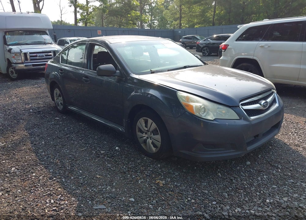 2010 SUBARU LEGACY 2.5I VIN: 4S3BMBA69A3221933