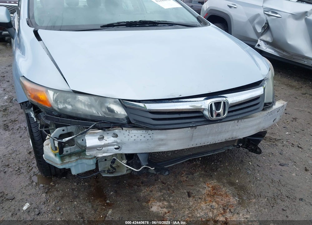 2012 HONDA CIVIC VIN: 2HGFB2F50CH593119