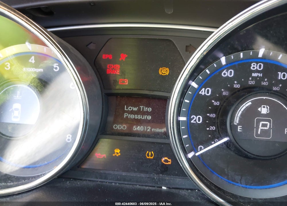 2012 HYUNDAI SONATA VIN: 5NPEB4ACXCH366863