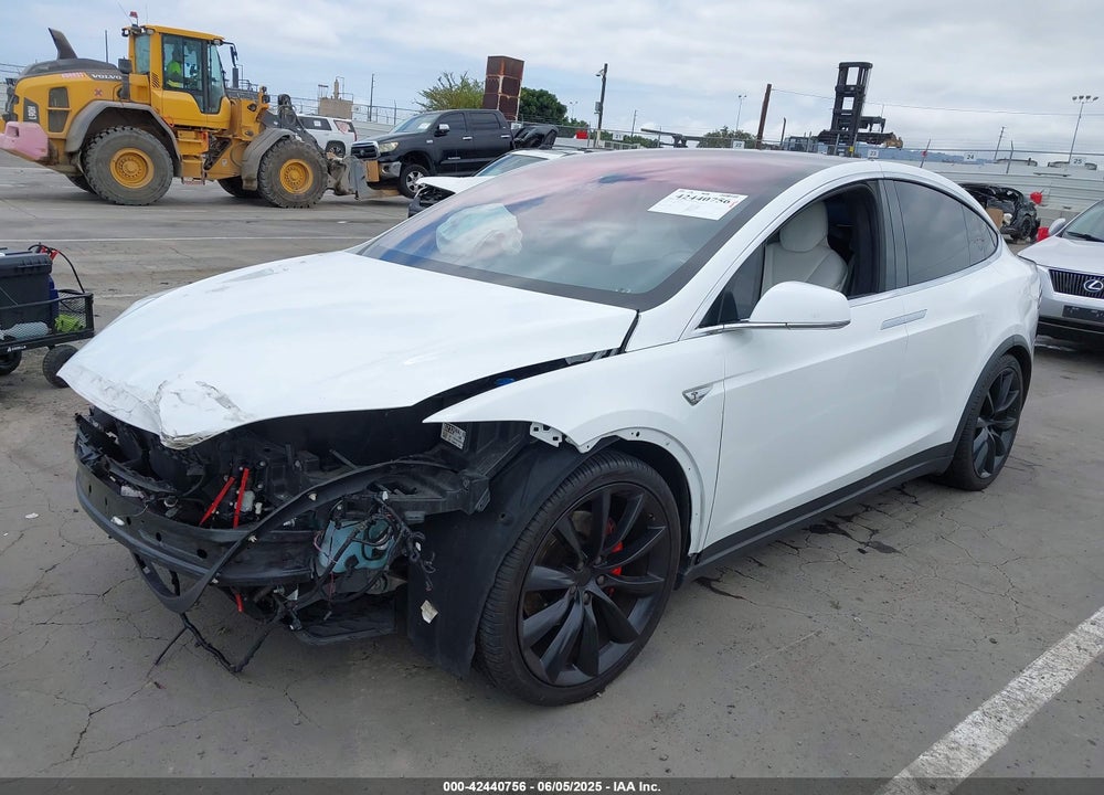 2016 TESLA MODEL X VIN: 5YJXCBE4XGF021916