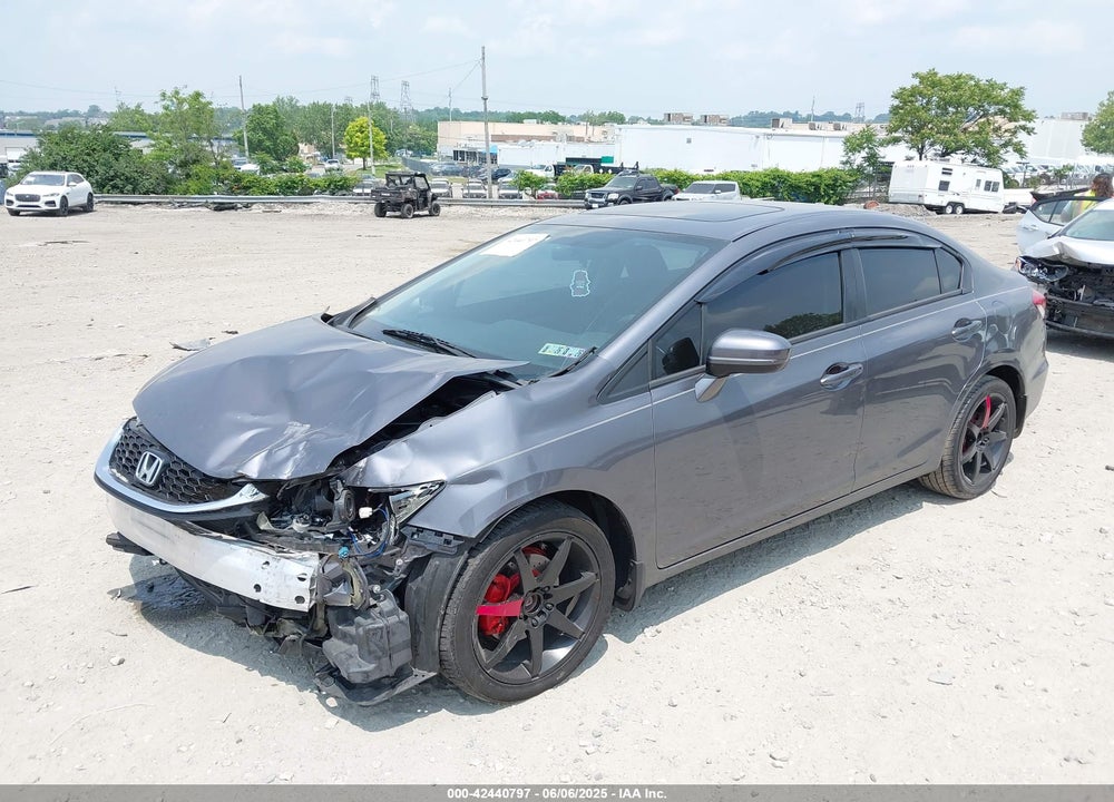 2014 HONDA CIVIC VIN: 2HGFB2F81EH519866