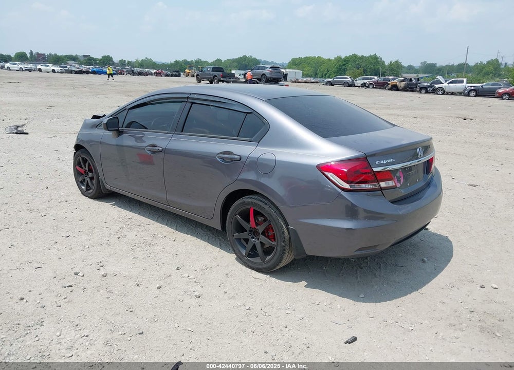 2014 HONDA CIVIC VIN: 2HGFB2F81EH519866