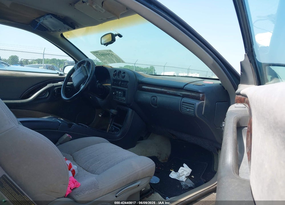 1999 CHEVROLET MONTE CARLO VIN: 2G1WW12M2X9274632