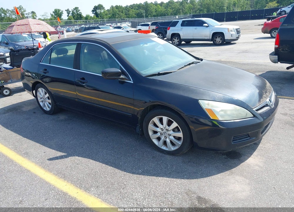 2007 HONDA ACCORD 3.0 EX VIN: 1HGCM66537A055359