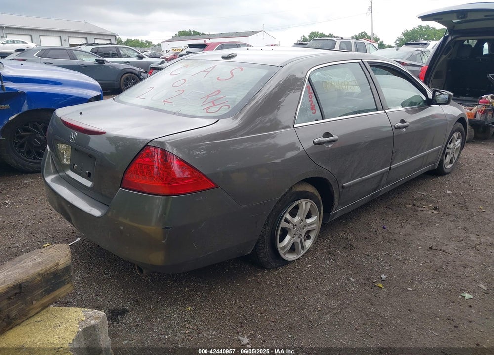 2007 HONDA ACCORD 2.4 EX VIN: 1HGCM56857A088836