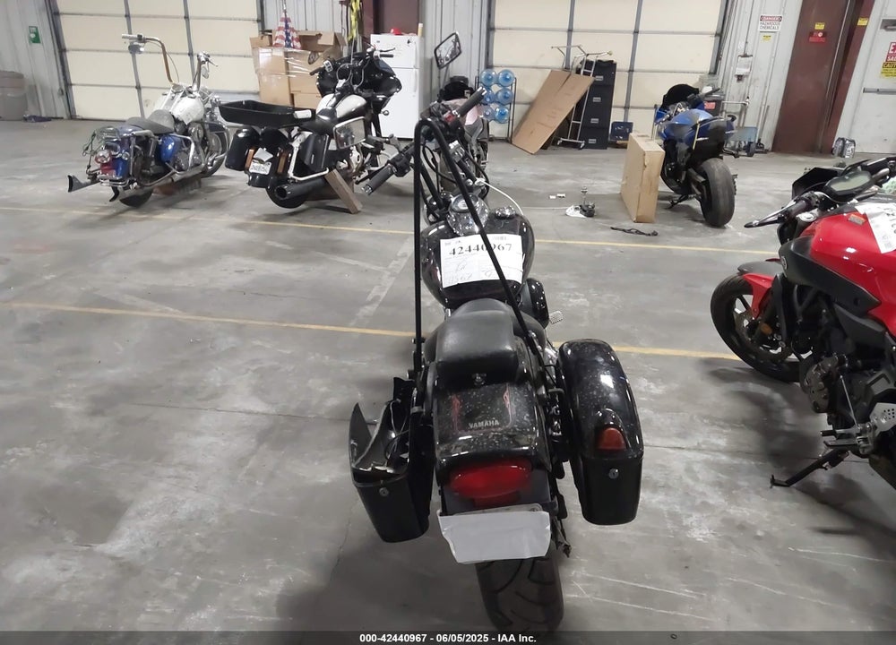 2007 YAMAHA XVS650 VIN: JYAVM01Y97A012467