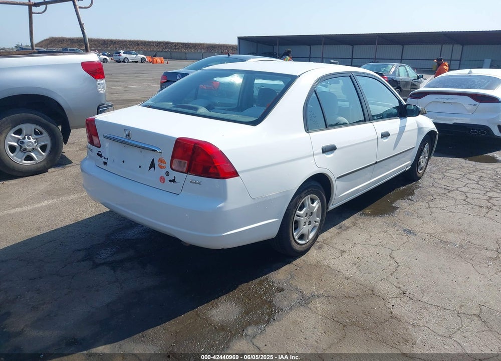 2001 HONDA CIVIC DX VIN: 1HGES16241L019974