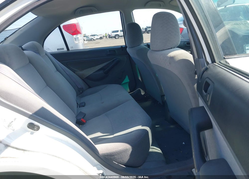 2001 HONDA CIVIC DX VIN: 1HGES16241L019974