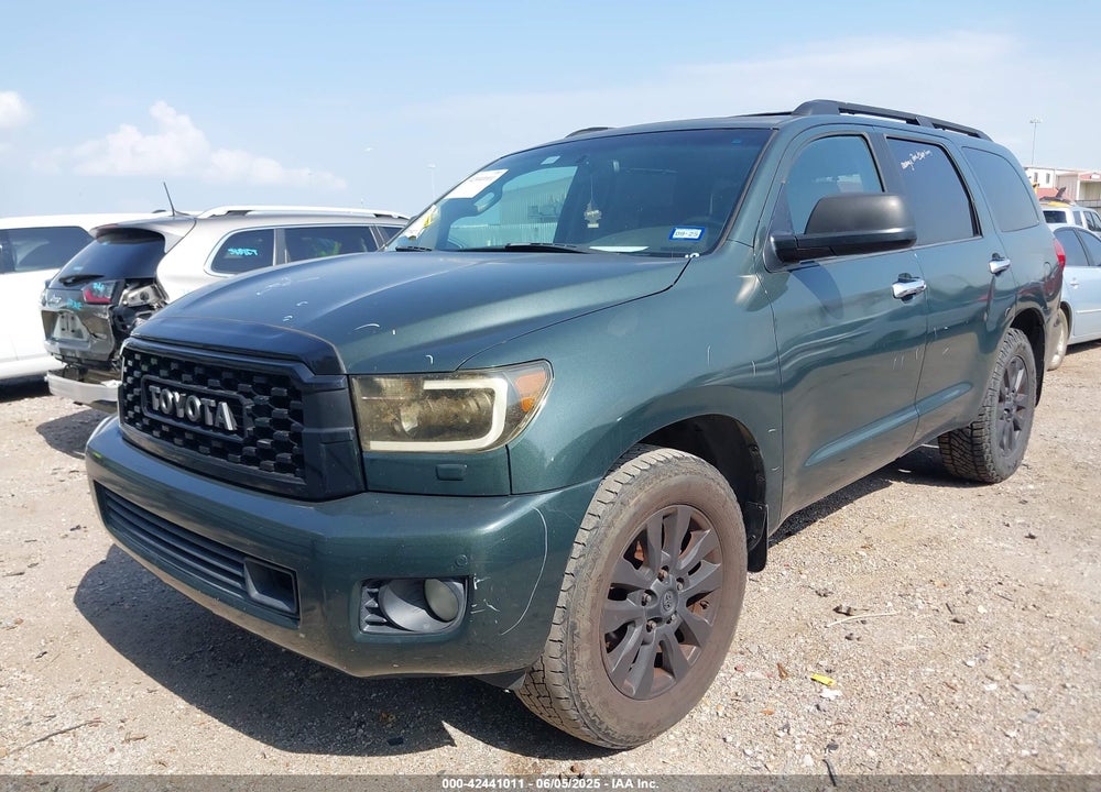 2008 TOYOTA SEQUOIA PLATINUM 5.7L V8 VIN: 5TDBY67AX8S001698
