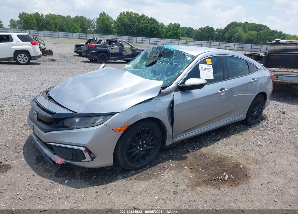 2019 HONDA CIVIC VIN: 19XFC2F67KE008549