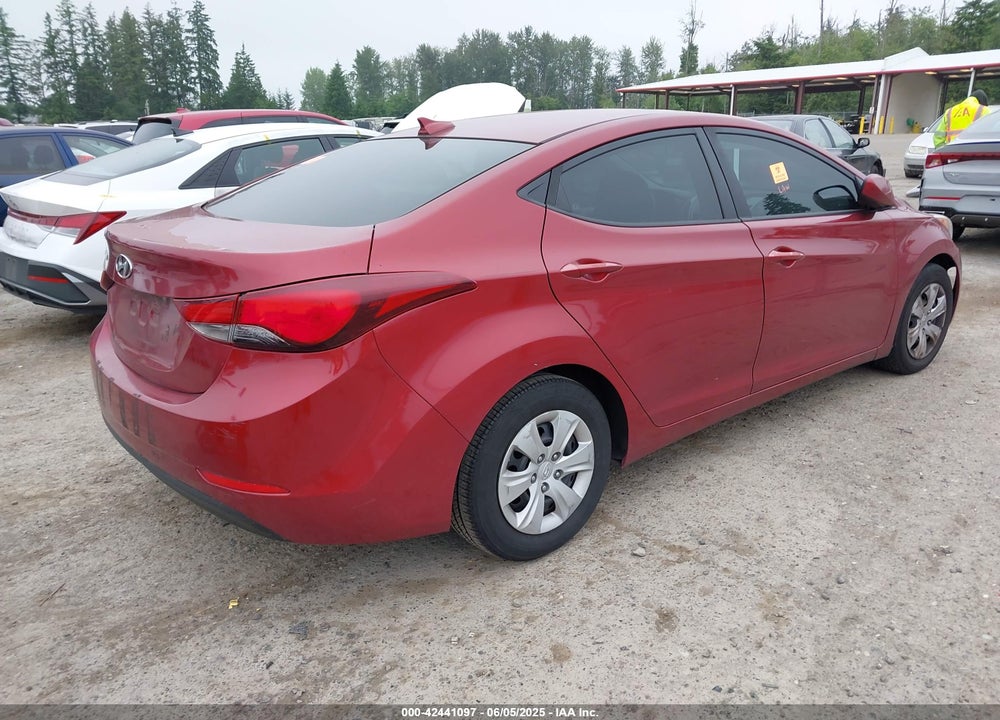2016 HYUNDAI ELANTRA SE VIN: 5NPDH4AE3GH789527