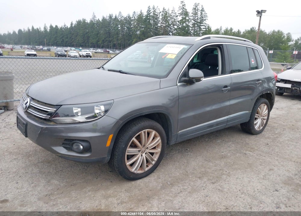 2015 VOLKSWAGEN TIGUAN SEL VIN: WVGBV7AX9FW506457