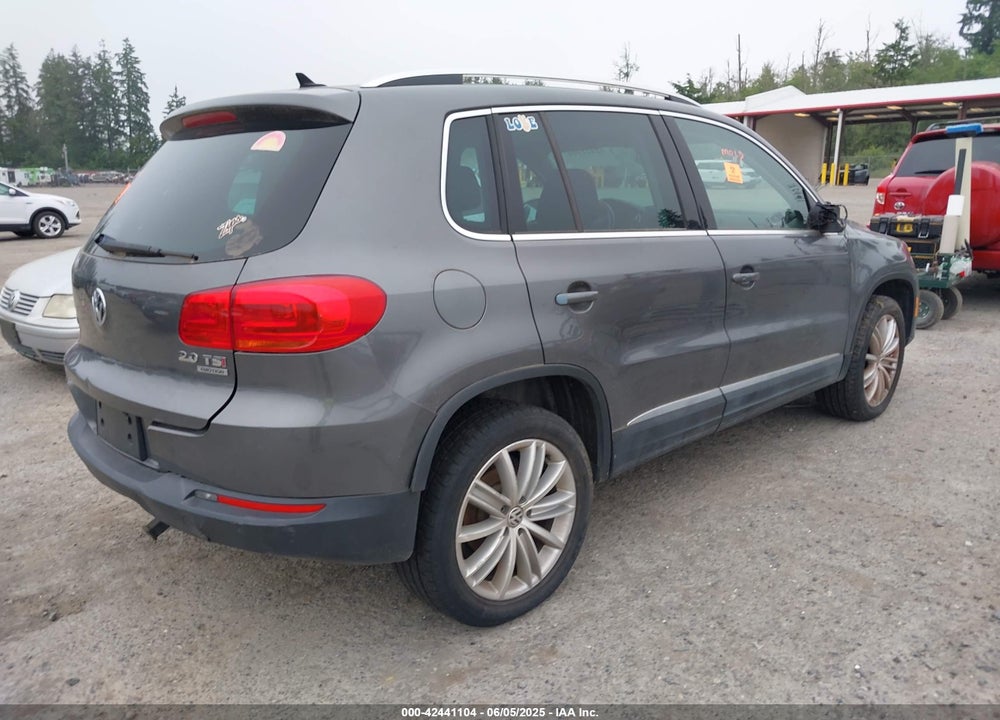 2015 VOLKSWAGEN TIGUAN SEL VIN: WVGBV7AX9FW506457