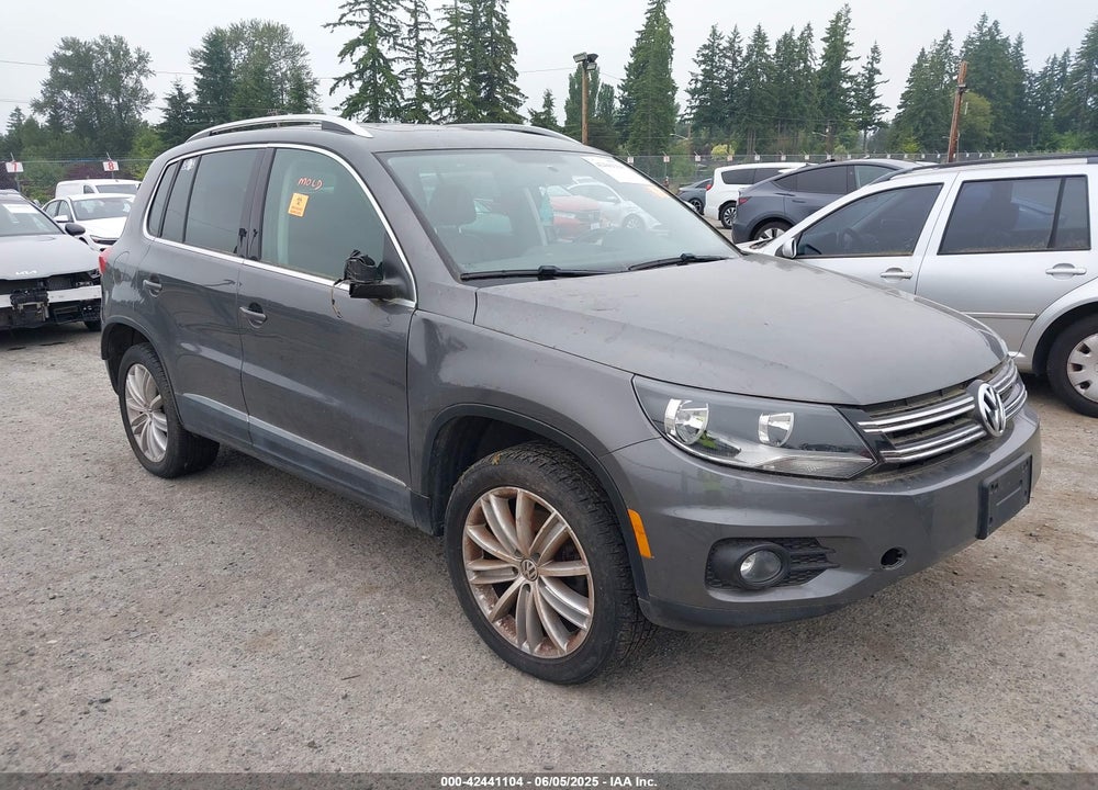 2015 VOLKSWAGEN TIGUAN SEL VIN: WVGBV7AX9FW506457