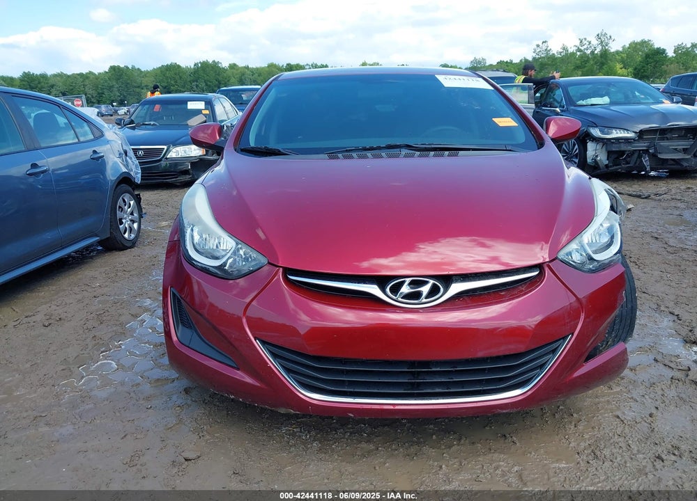 2014 HYUNDAI ELANTRA SE VIN: 5NPDH4AE9EH538850