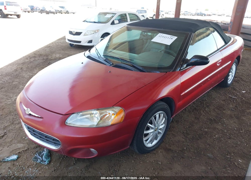 2002 CHRYSLER SEBRING LXI VIN: 1C3EL55RX2N294728