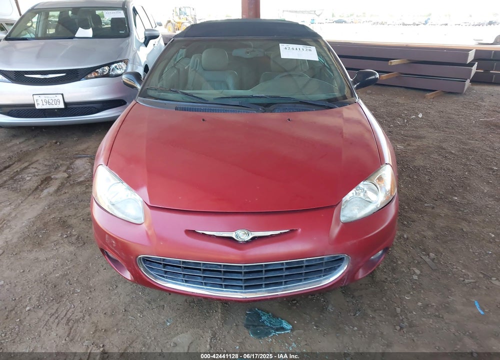 2002 CHRYSLER SEBRING LXI VIN: 1C3EL55RX2N294728