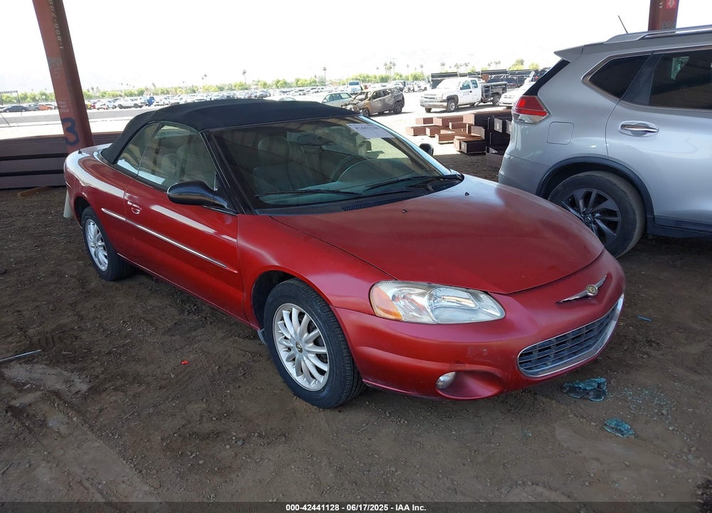 2002 CHRYSLER SEBRING LXI VIN: 1C3EL55RX2N294728