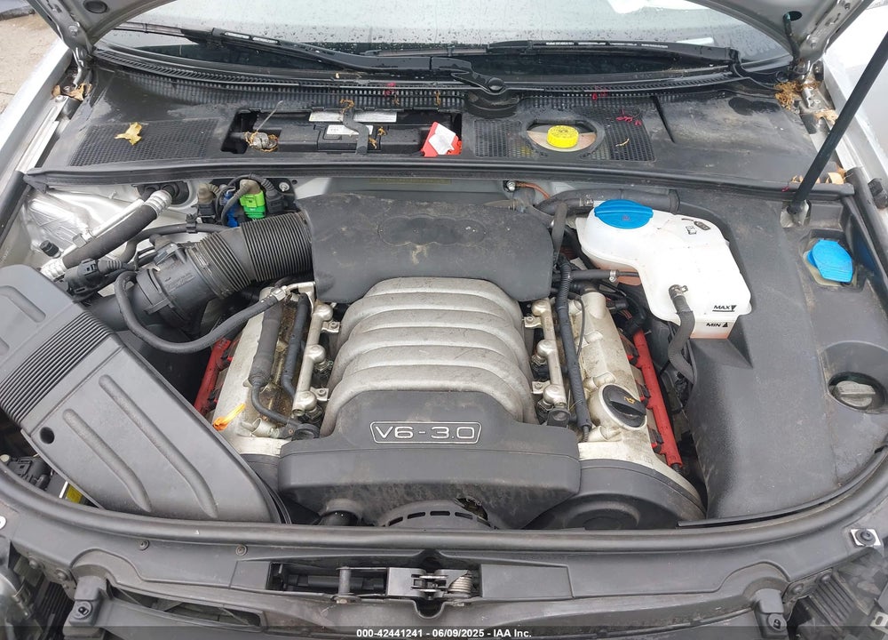 2006 AUDI A4 3.0 VIN: WAUDT48H36K006010