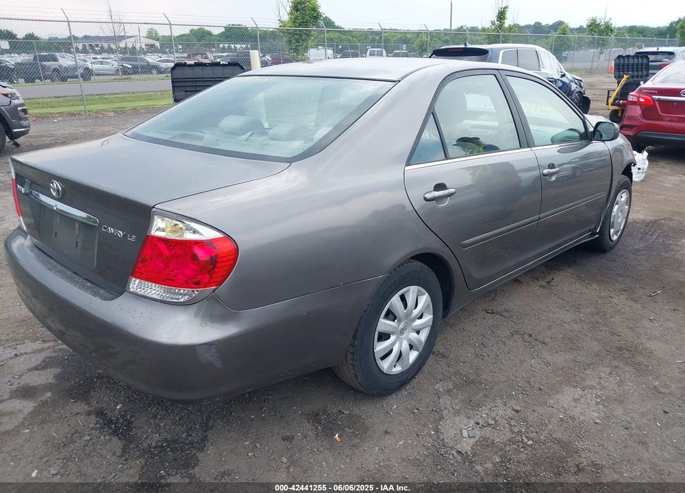 2005 TOYOTA CAMRY LE VIN: 4T1BE32K35U599742