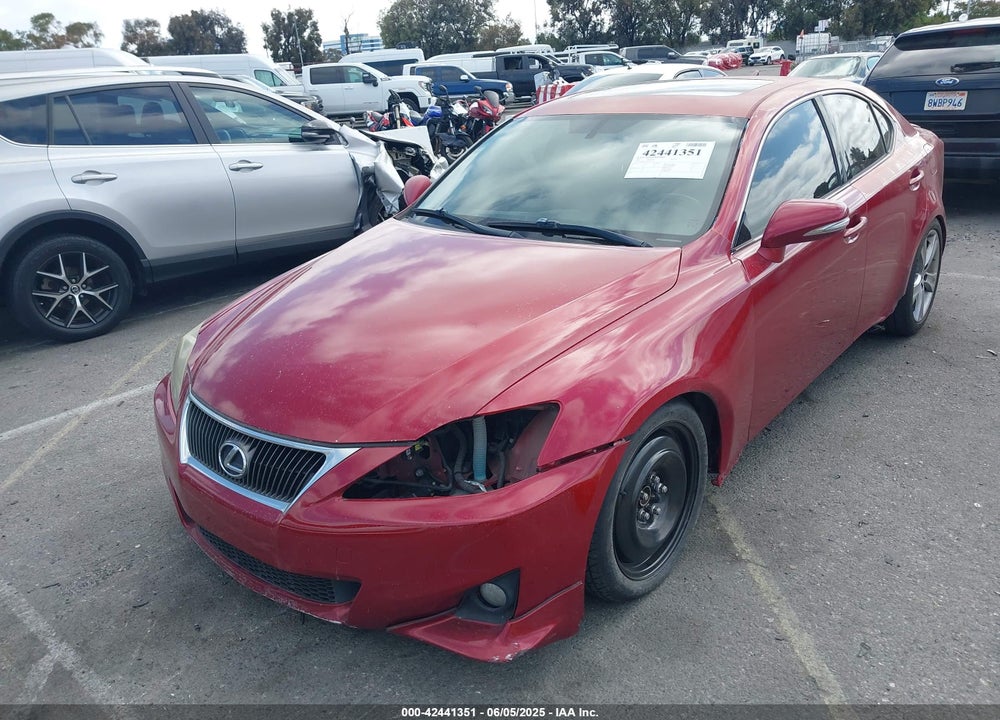 2011 LEXUS IS 250 VIN: JTHBF5C22B5131937