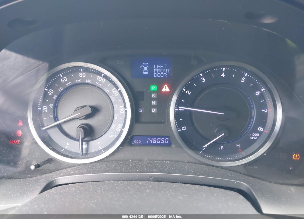 2011 LEXUS IS 250 VIN: JTHBF5C22B5131937