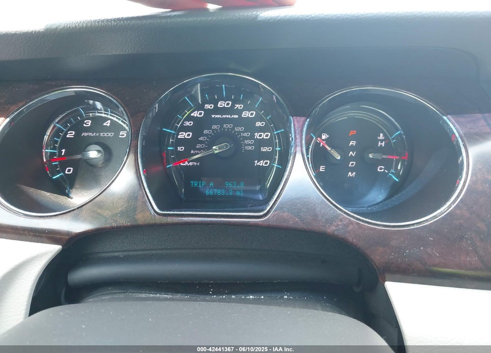 2012 FORD TAURUS VIN: 1FAHP2FWXCG126843