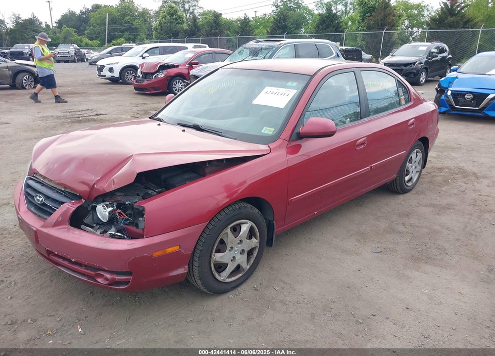 2006 HYUNDAI ELANTRA GLS/LIMITED VIN: KMHDN46D36U204289