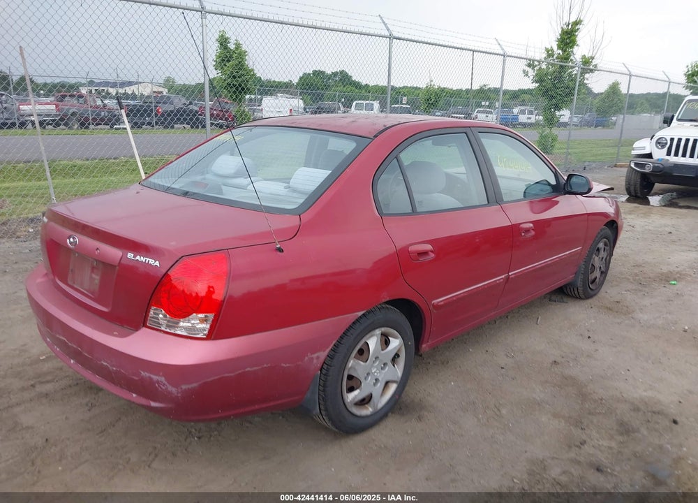 2006 HYUNDAI ELANTRA GLS/LIMITED VIN: KMHDN46D36U204289